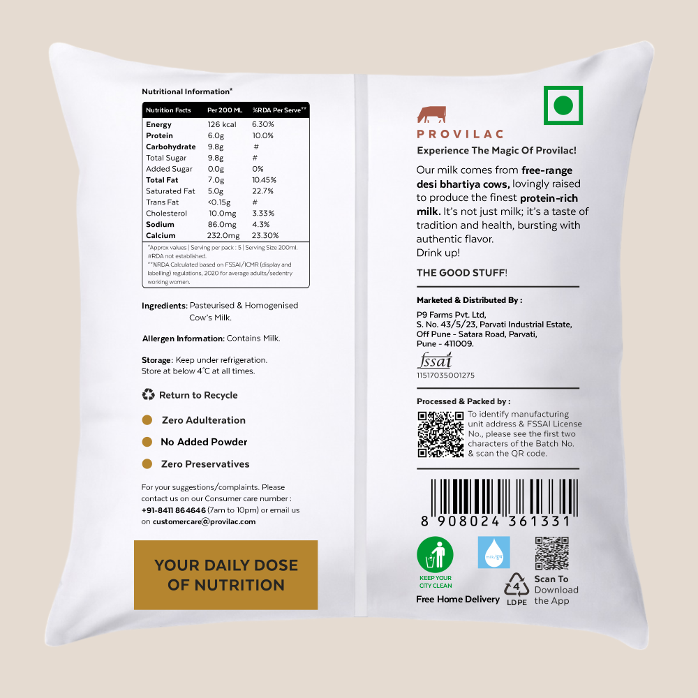 Premium Homogenised Cow Milk