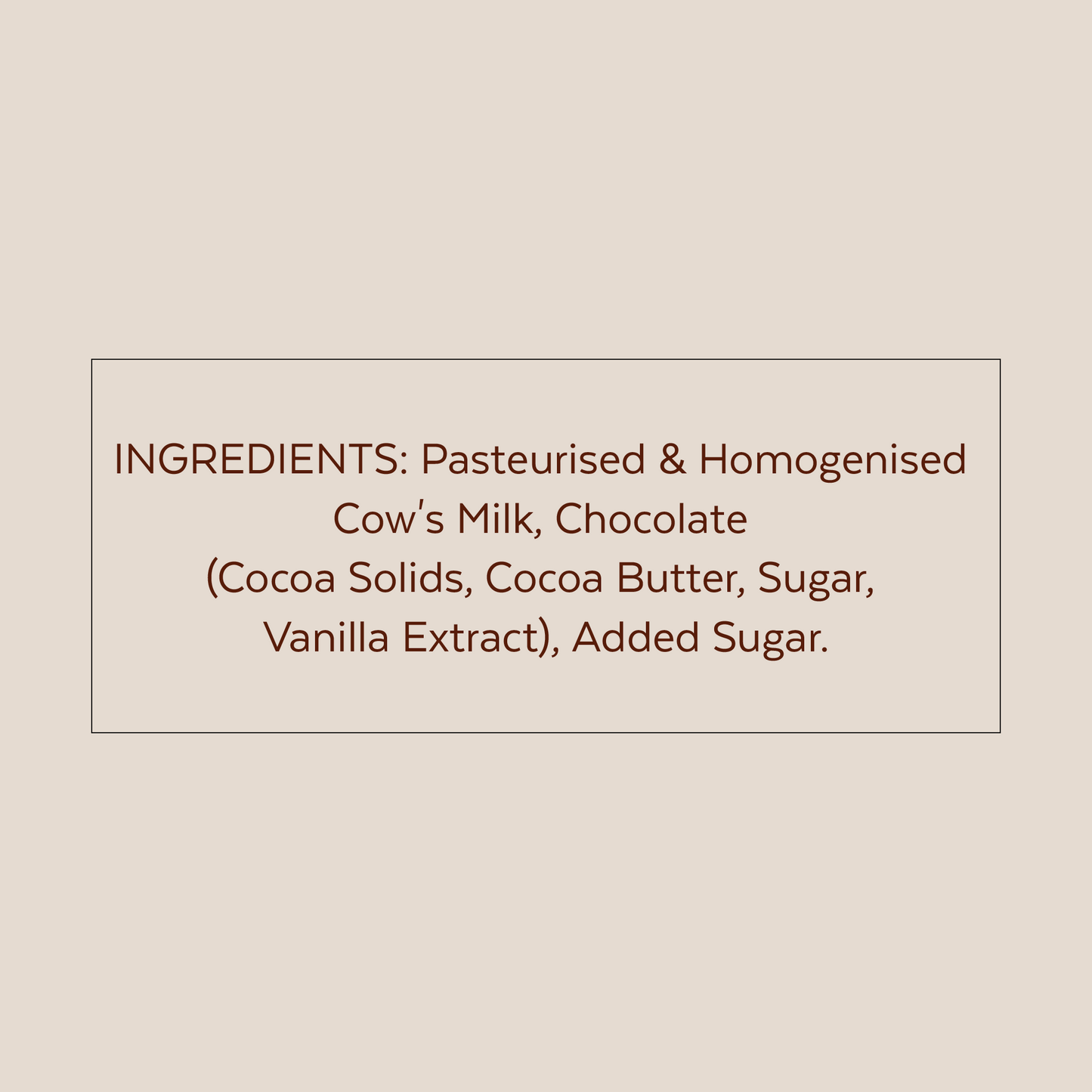 Chocolate Milk