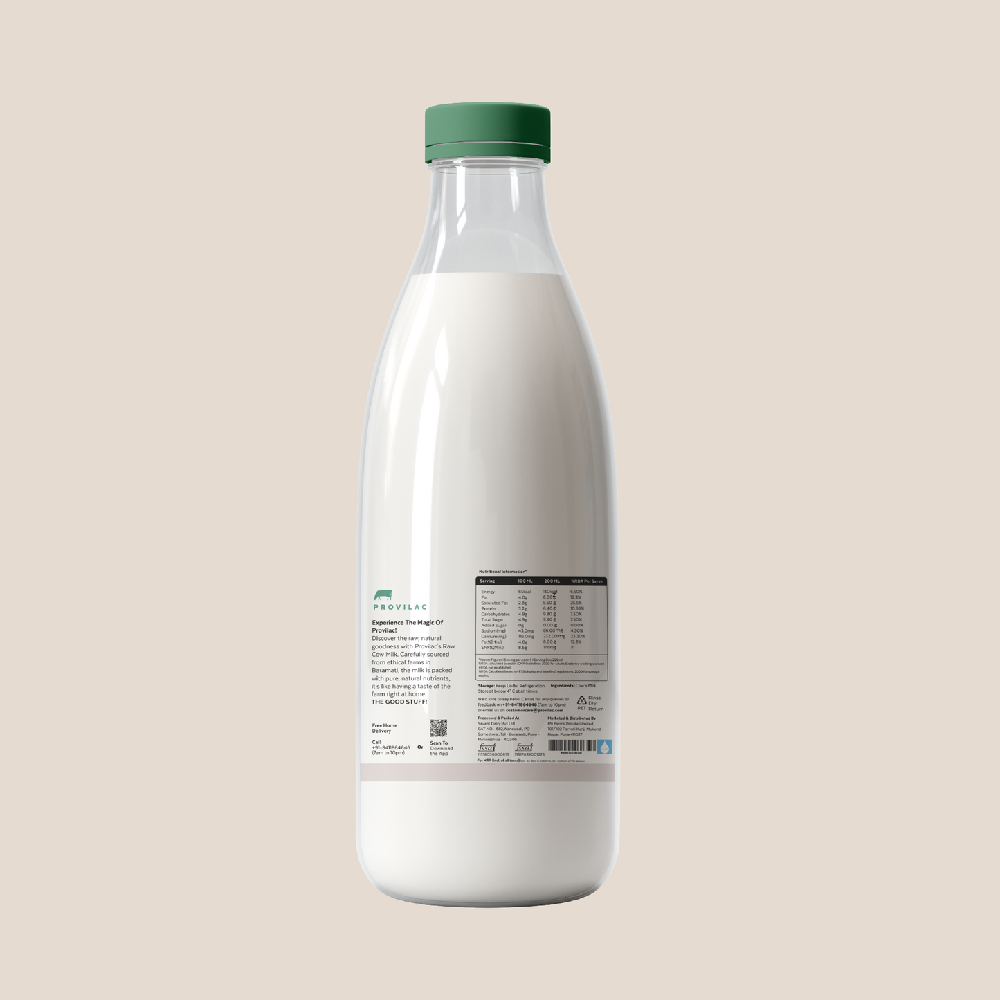 Raw Cow Milk