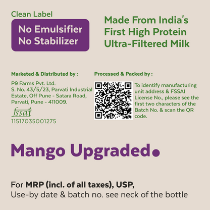 High Protein Mango Milk