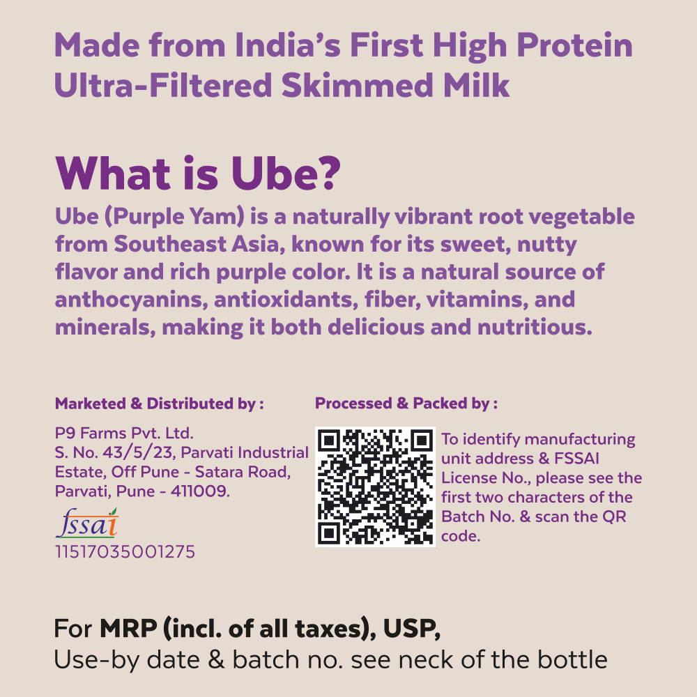 High Protein Ube