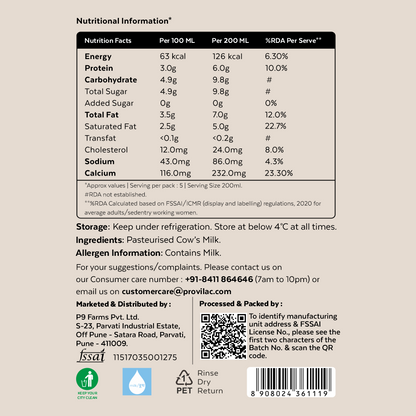 Premium Homogenised Cow Milk