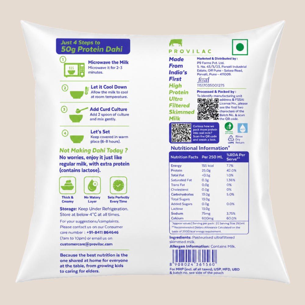 Provilac High Protein Milk – Maker’s Edition