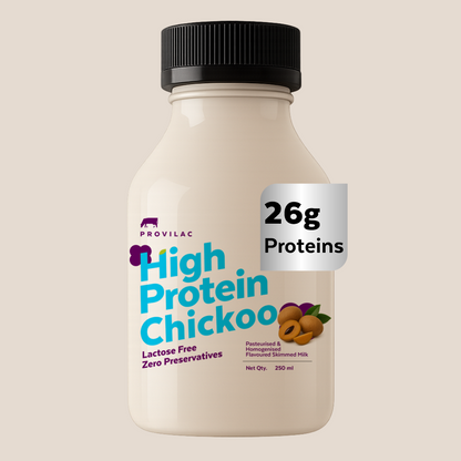 High Protein Chickoo Milk