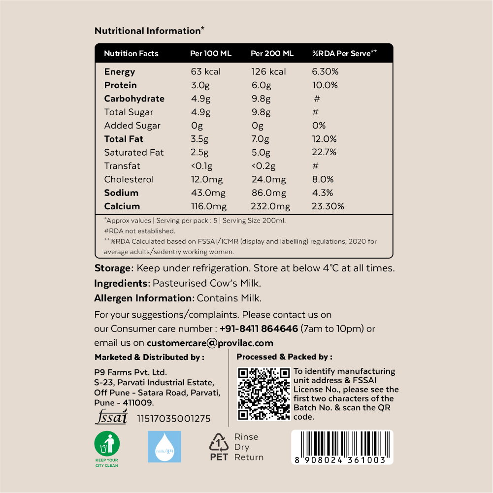 Premium Gir Cow Milk