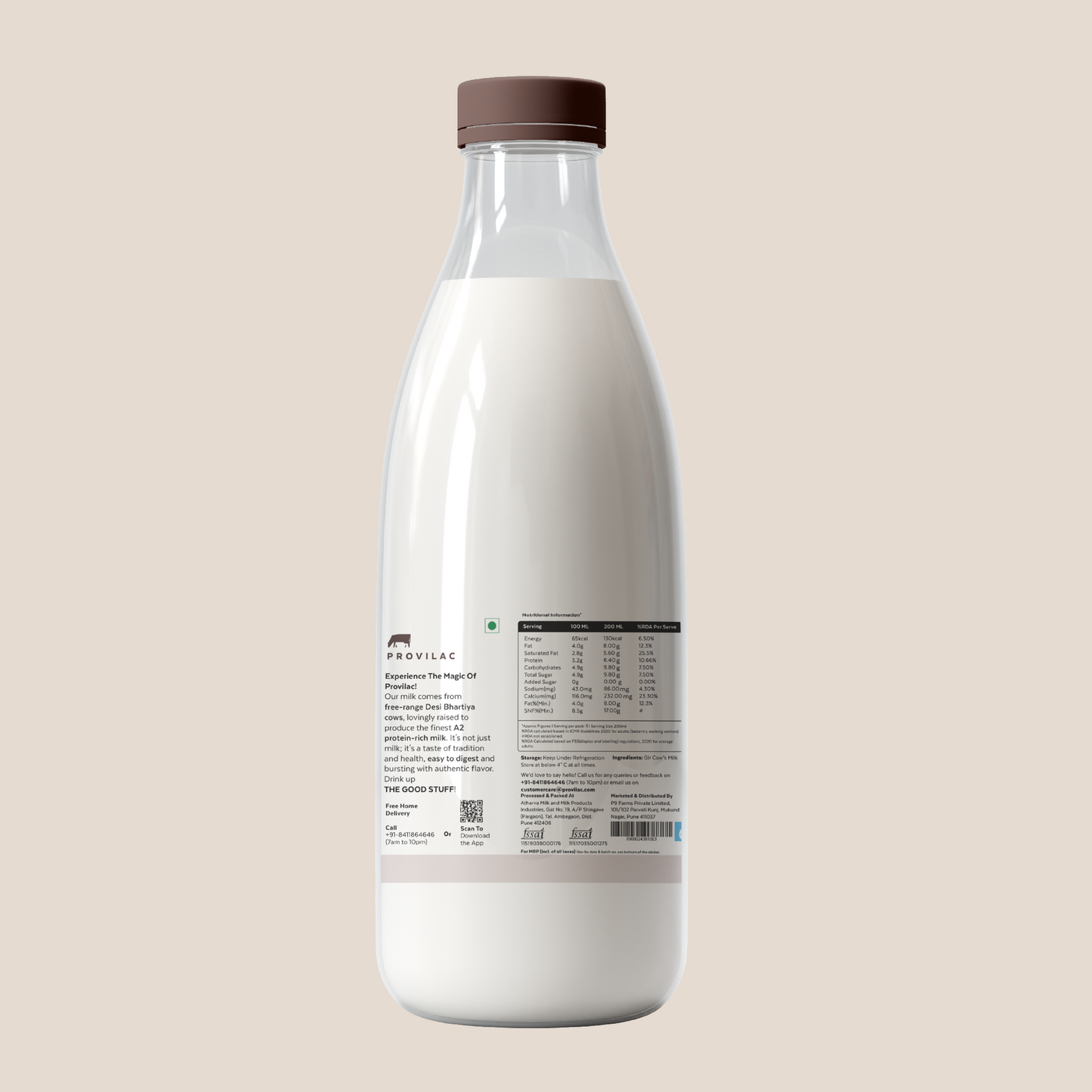 Homogenised A2 Cow Milk
