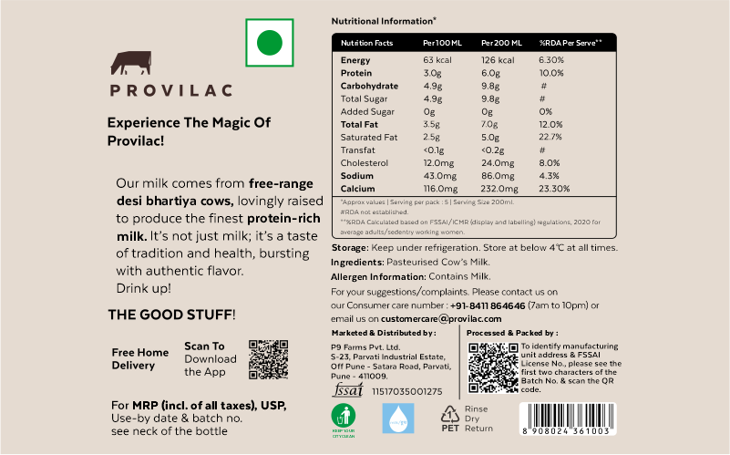 Premium Gir Cow Milk Trial Pack