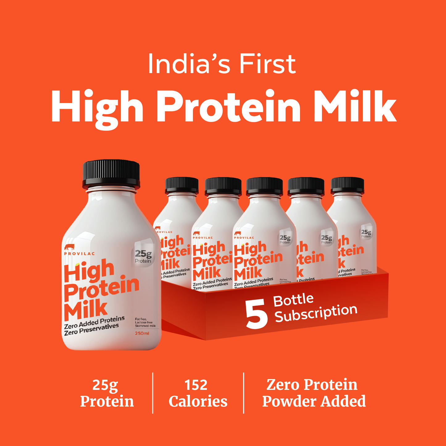 High Protein Milk – 5 Bottle Pack