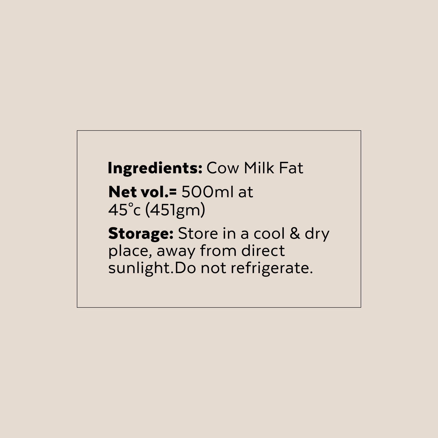 Cultured Cow Ghee