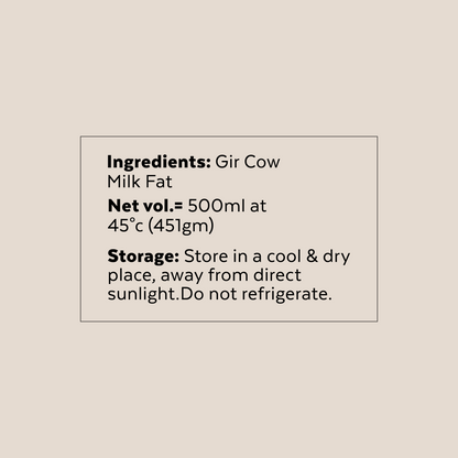 A2 Gir Cow Ghee
