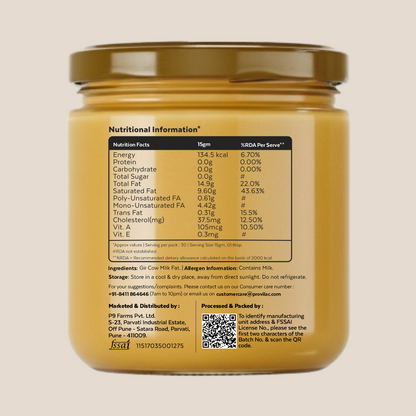 A2 Gir Cow Ghee