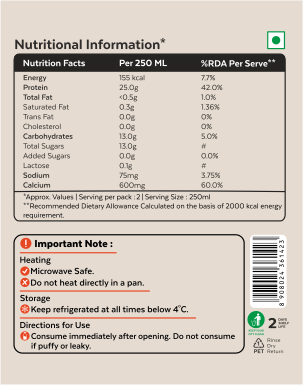 High Protein Milk 0.5L
