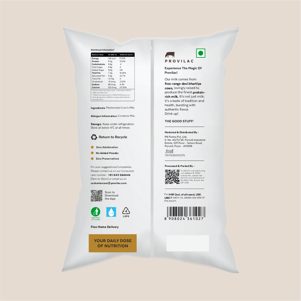 Premium Gir Cow Milk